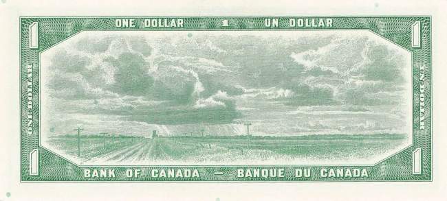 Kanada 1 Dollar 1954  p.75b